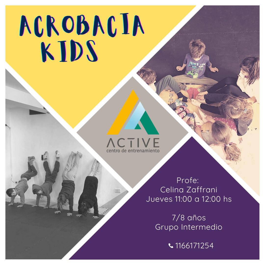imagen clases acrobacias kids